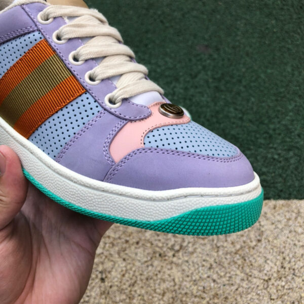 Gucci Low Top Purple Pink - Image 9