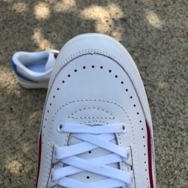 White Blue Red Titan x Air Jordan - Image 3