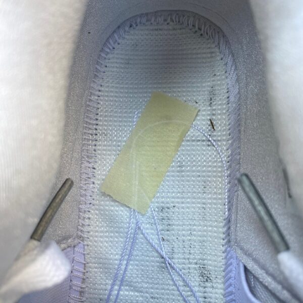 AJ4 silver cut piece pure original ⚡️Pure Money  silver sneakers 408452-308497-100 - Image 15
