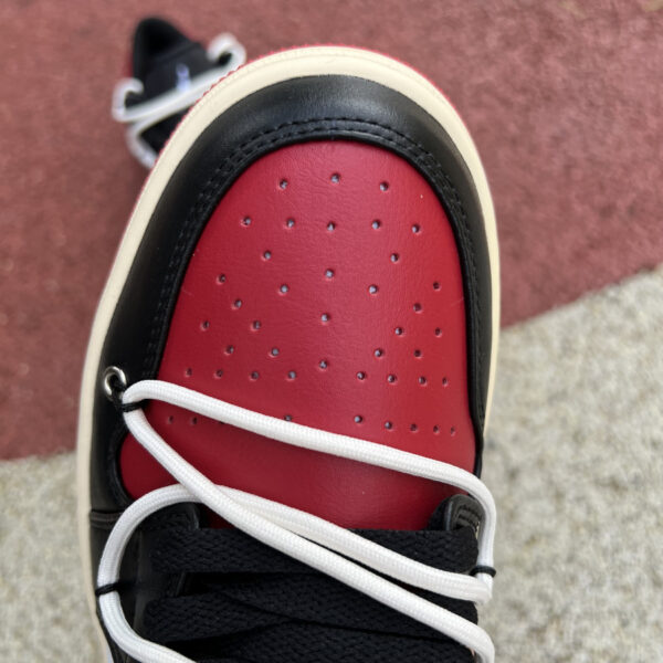 Black And White Red Air Jordan - Image 11