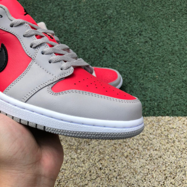 Gray Pink Air Jordan - Image 11