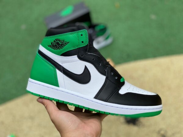 Lucky Green Black and White Air Jordan - Image 8