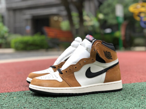 Black Brown Toe Yellow Air Jordan