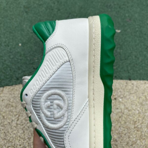 Gucci MAC80 White and Green Distressed Guangzhou - Image 10
