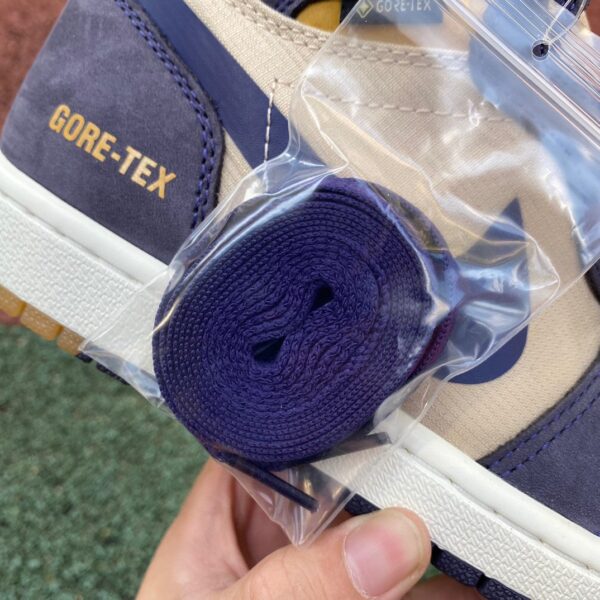 Blue And Yellow TEX Air Jordan - Image 10