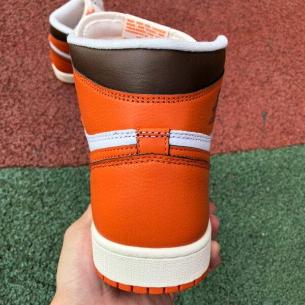 White Orange  Starfish Air Jordan - Image 9