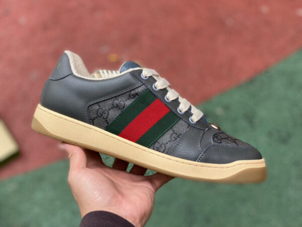 Gucci Low-Top Carbon Gray - Image 9