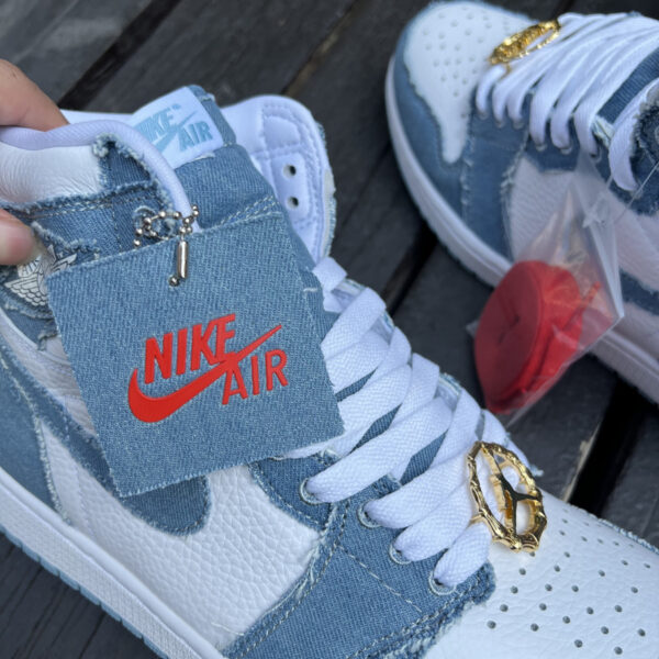 Washed Denim Air Jordan - Image 20