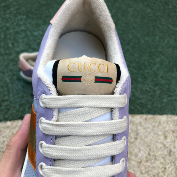 Gucci Low Top Purple Pink - Image 10