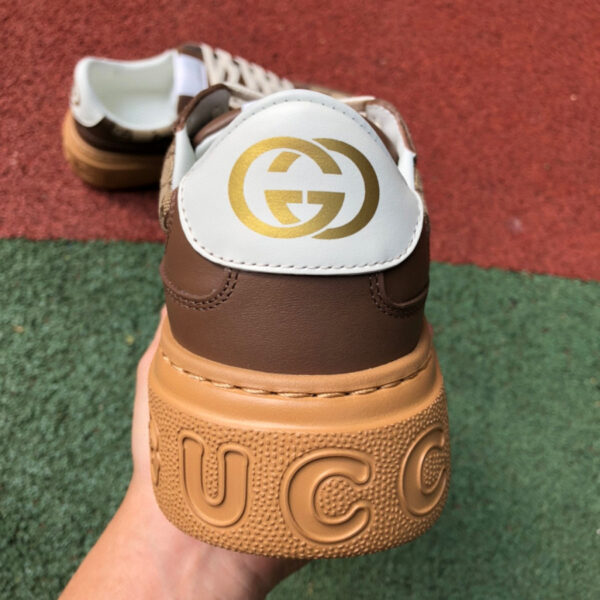 Gucci thick-soled  Gray And Light Brown - Image 8