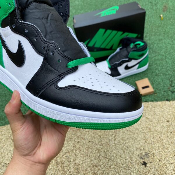 Lucky Green Black and White Air Jordan - Image 13
