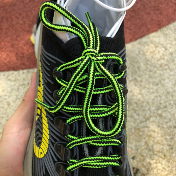 Gucci Running Shoes Black Yellow And Green - Image 3