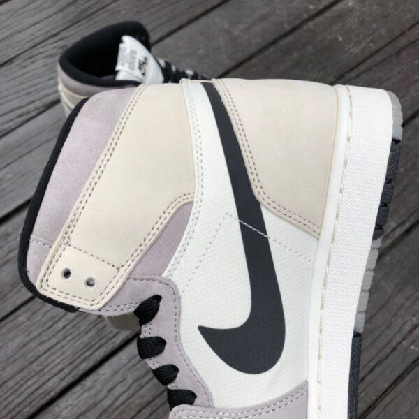 White Gray Pink Air Jordan - Image 9