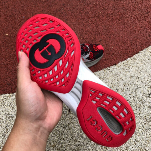 Gucci Running Shoes Black And Red - Image 9