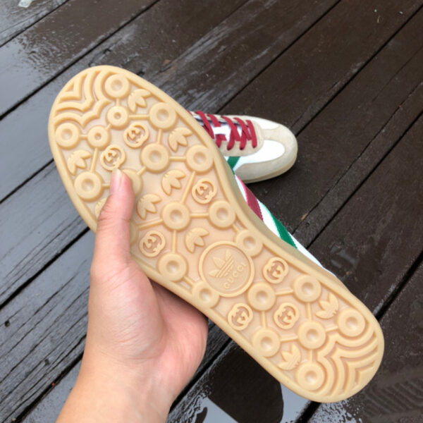 Gucci Co-Branded Adidas White Brown - Image 7