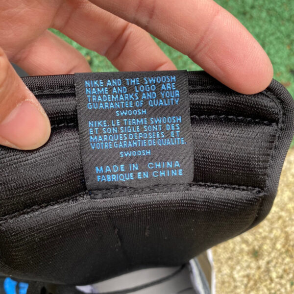 Black North Carolina University Blue Air Jordan - Image 7