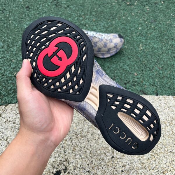GUCCI RUN Washed Gray Blue - Image 8