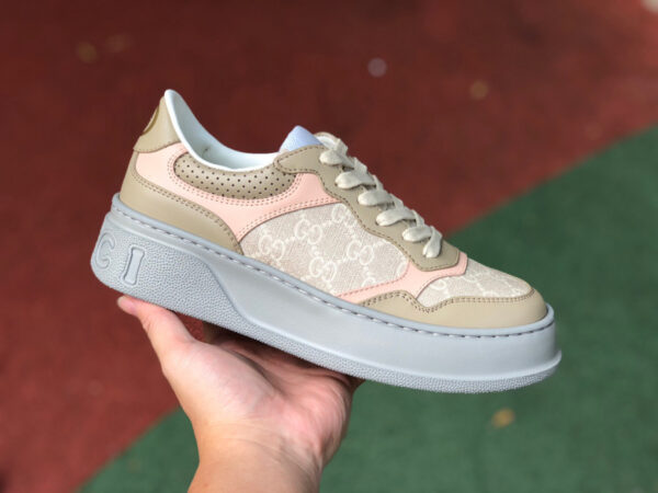 Gucci thick-soled  Gray And Light Brown - Image 10