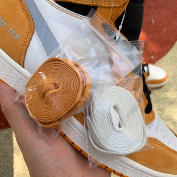 Wheat Black And White Yellow Air Jordan - Image 13