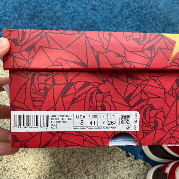 Thorn Rose Air Jordan - Image 10