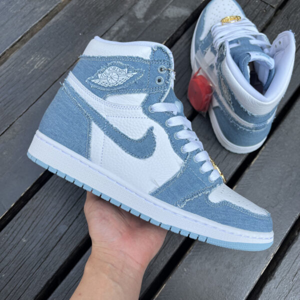 Washed Denim Air Jordan - Image 19