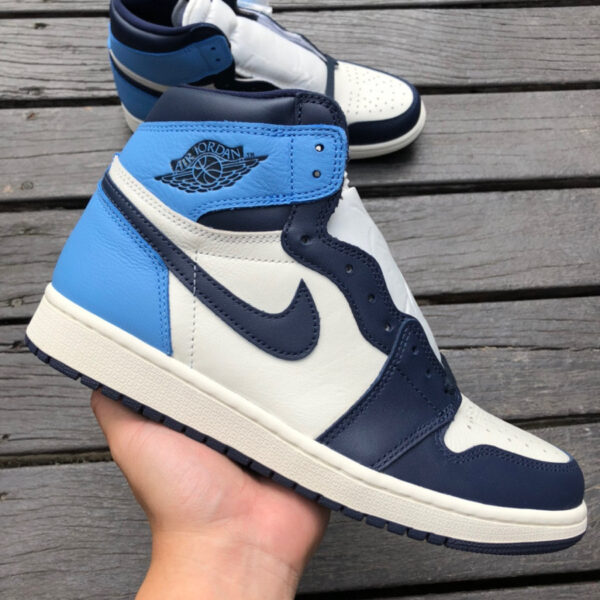 Obsidian North Carolina Air Jordan - Image 11