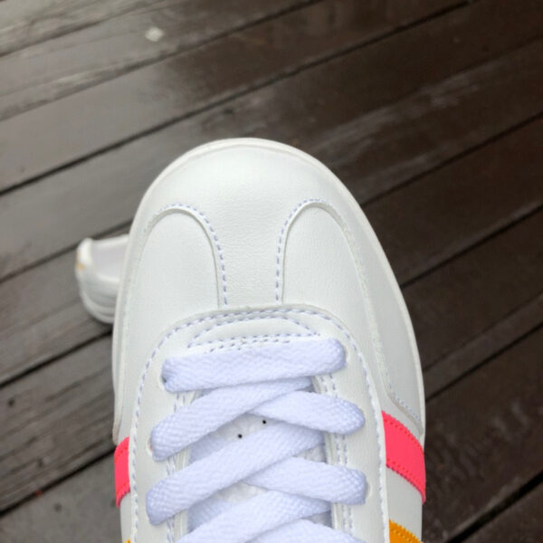 Gucci Co-Branded Adidas White Green and Pink (Copy) - Image 5