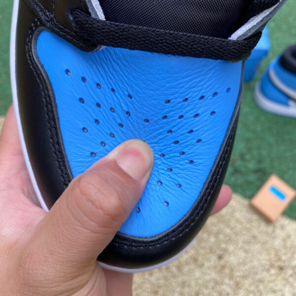Black North Carolina University Blue Air Jordan - Image 16