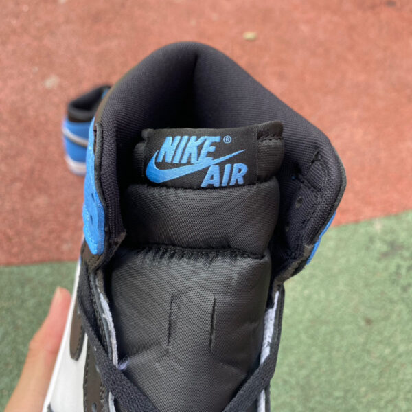 North Carolina Blue And Black Toe Air Jordan - Image 4