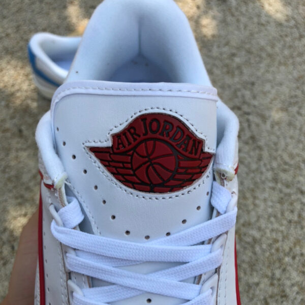 White Blue Red Titan x Air Jordan - Image 4
