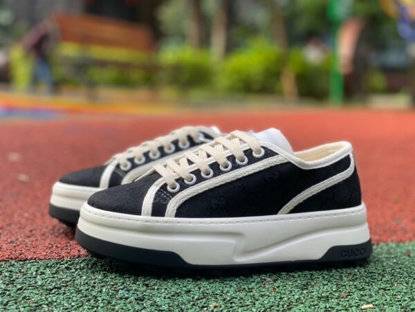 Gucci 1977 Black and White Tennis Series