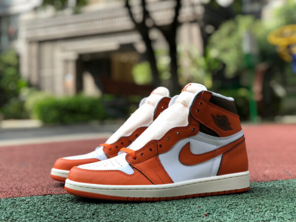 White Orange  Starfish Air Jordan