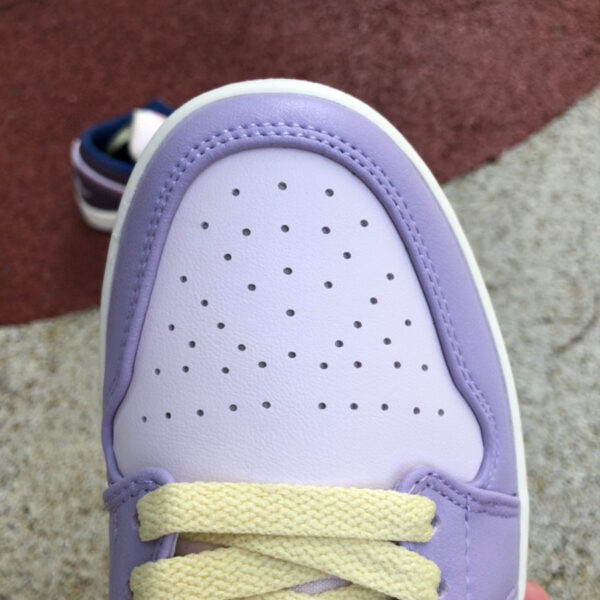 Pink And Purple Low Air Jordan - Image 10