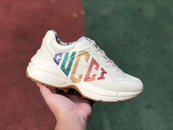 Gucci Rhyton Double G Sneakers - Image 9