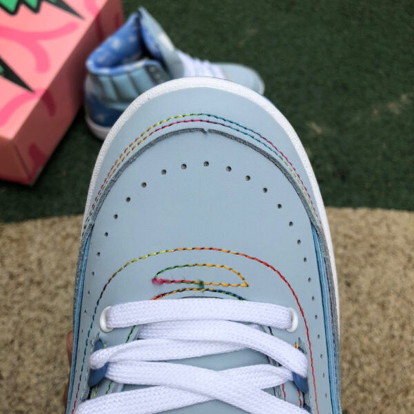 Sky Blue Balvin X Air Jordan - Image 11