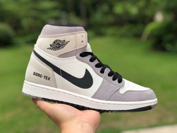 White Gray Pink Air Jordan - Image 8