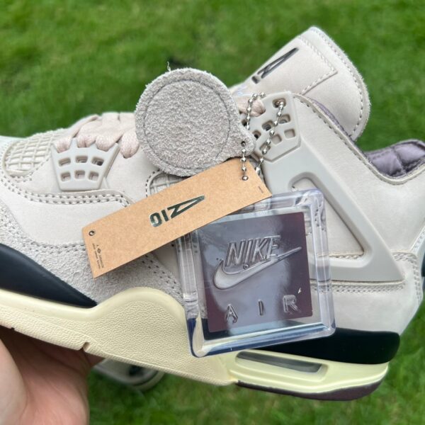 AJ4amm gray powder T1 pure original‼ ️ A Ma Maniere x Air Jordan 4 AJ4 FZ4810-200 - Image 12