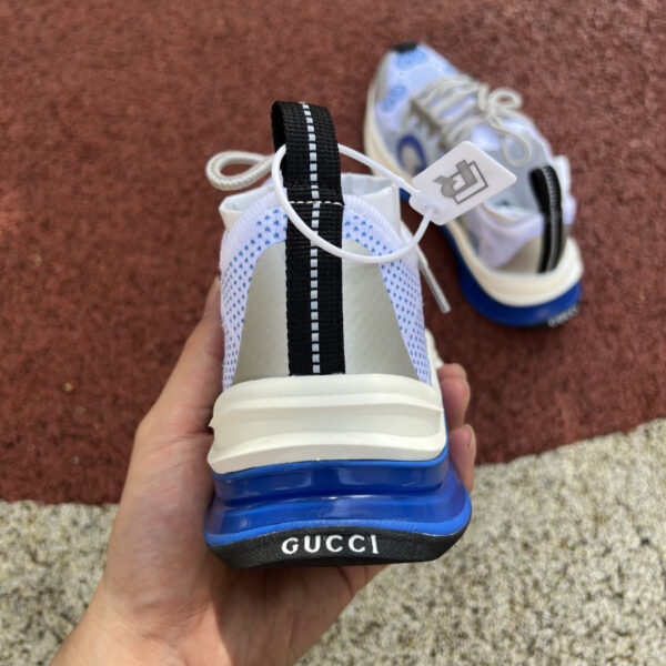Gucci Running Shoes White And Blue - Image 5