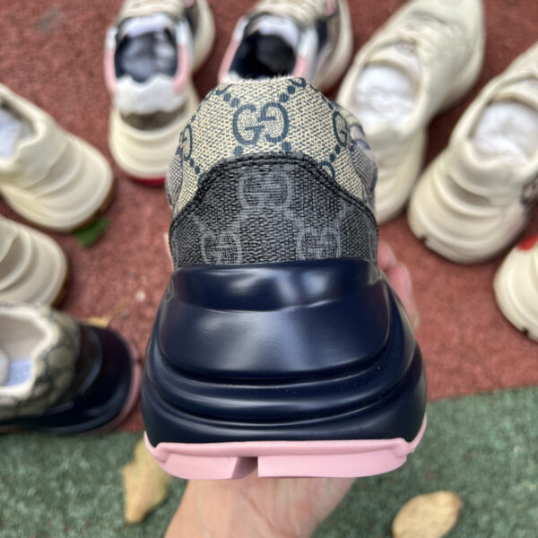 Gucci Rhyton Gray Pink Dark Blue - Image 10
