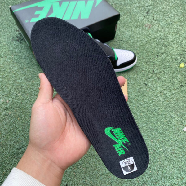 Black And White Green Air Jordan - Image 17