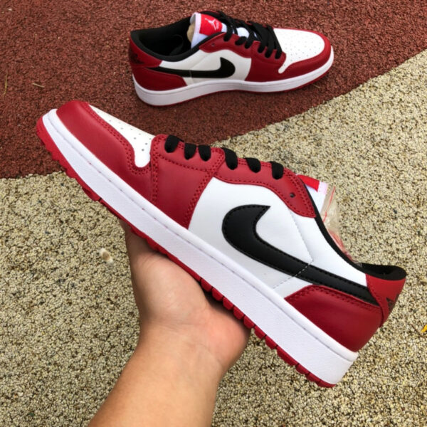 White And Red Chicago Air Jordan - Image 10