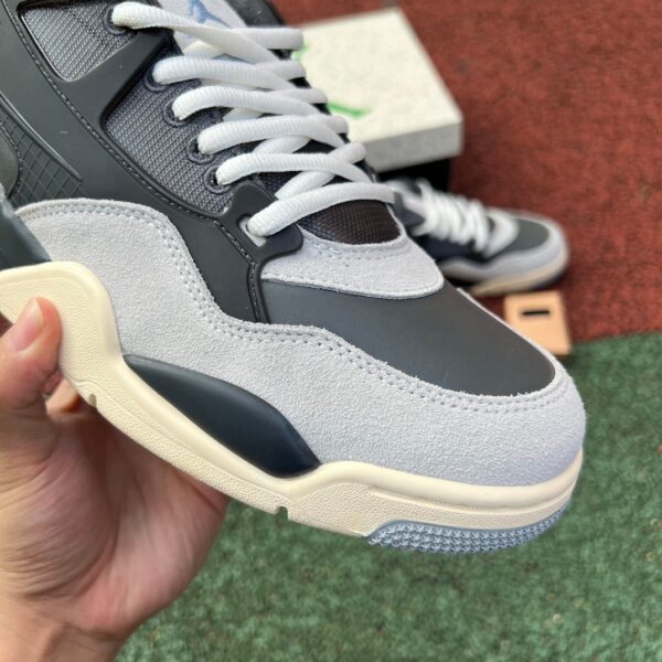 aj4 low-top black gray Nike retro casual shoes basketball shoes FQ7938-002 - Image 7