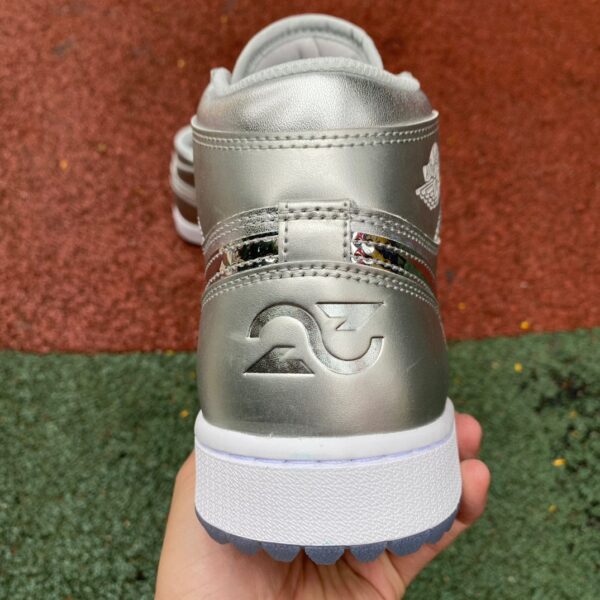 Golf Liquid Silver Metallic  Air Jordan - Image 11