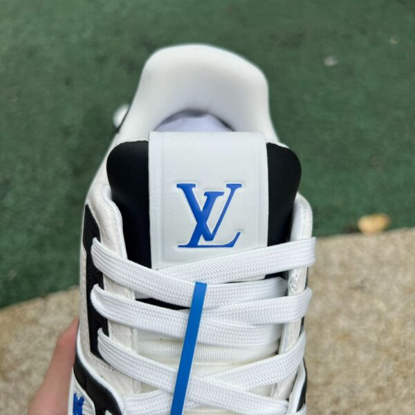 LV Trainer black and white blue LOUIS VUITTON Trainer - Image 8