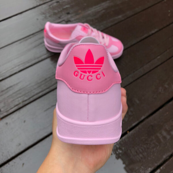 Gucci Co-Branded Adidas Pink - Image 3