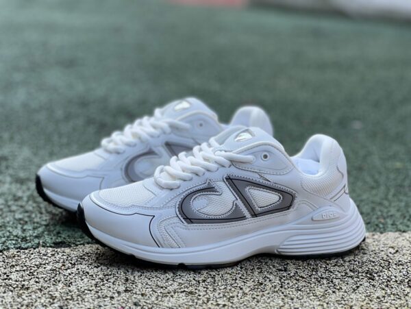 Dior B30 White Gray B30 mesh fabric
