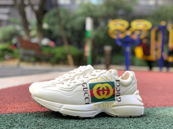 Gucci Rhyton Print Double G Sneakers