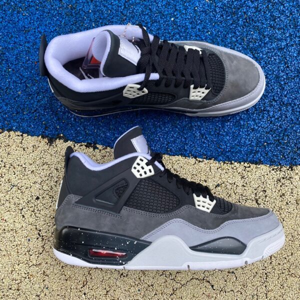 AJ4 fear Oreo black gray 626969-030 - Image 15