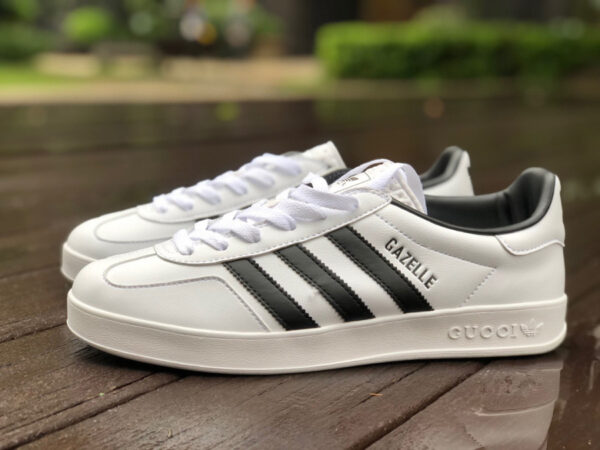 Gucci Co-Branded Adidas White And Black