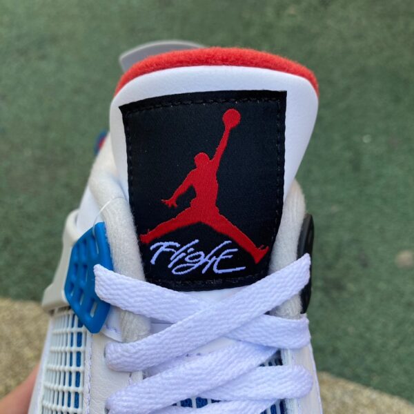 AJ4 Yuanyang⚡️produced by ljr💥 What The AJ4 red and blue Yuanyang basketball shoes CI1184-146 - Image 7